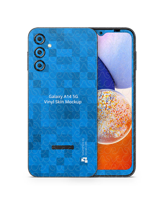 Galaxy A14 5G (2023) PSD Skin Mockup Template