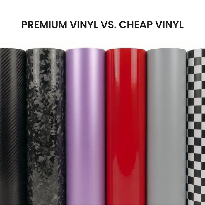 Premium Vinyl vs. Cheap Vinyl: What It Means for Your Skin Wrap Business