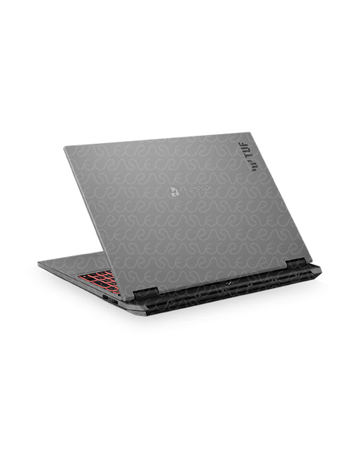 ASUS TUF Gaming A16 2025 | Skin Design Mockup PSD Template Gray