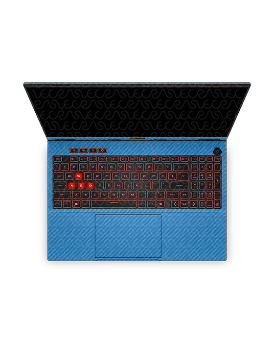 ASUS TUF Gaming A16 2025 | Skin Design Mockup PSD Template Top Inside W/O Keyboard