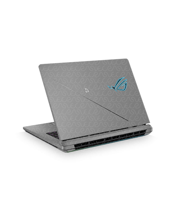 Asus Rog Perspective View Asus ROG Strix G16 Laptop 2025 | Skin Design Mockup PSD Template — VecRas