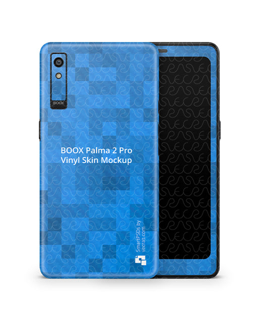 BOOX Palma 2 Pro E Paper 2025 | Vinyl Skin Mockup PSD Template
