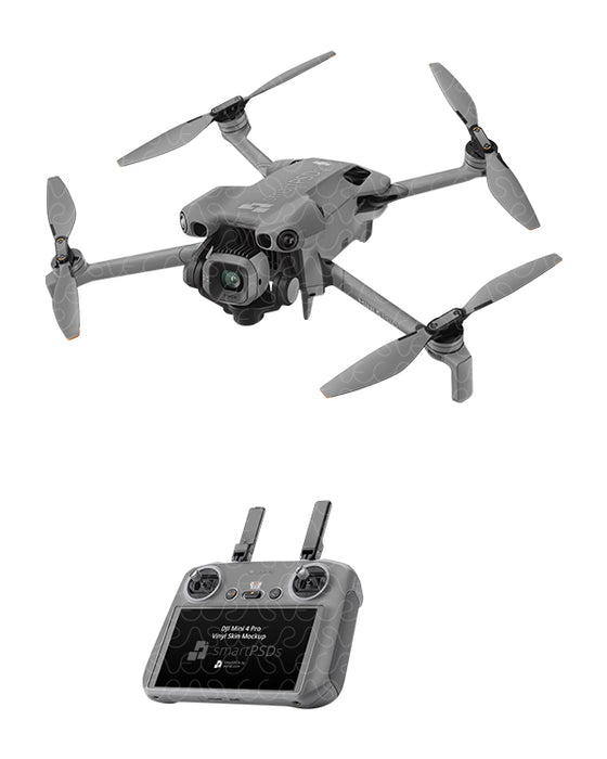 DJI Mini 5 Pro 2025 | Skin Design Mockup PSD Template