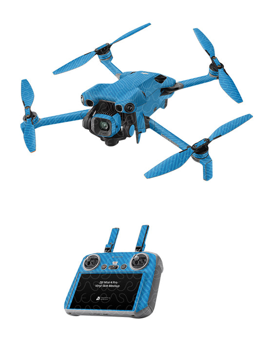 DJI Mini 5 Pro 2025 | Skin Design Mockup PSD Template