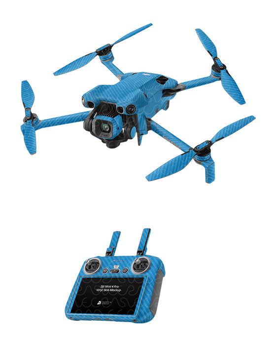 DJI Mini 5 Pro 2025 | Skin Design Mockup PSD Template