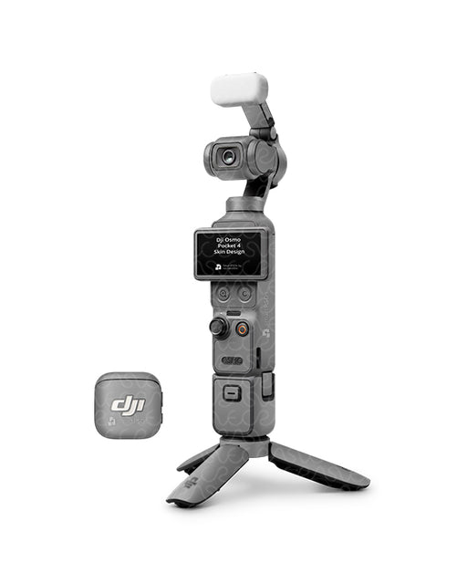 Dji Osmo Pocket 4 Gimbal Camera 2026 | Skin Design Mockup PSD Template 