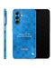 Galaxy A17 5G Split Full Wrap Skin Design Mockup Front-Back
