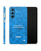 Galaxy A36 2025 Full Wrap Vinyl Skin Mockup PSD Template