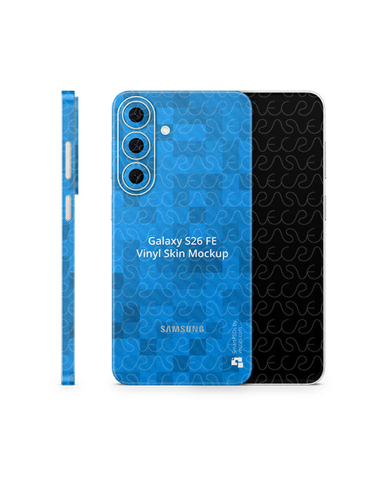 Galaxy S26 FE Mobile 2026 | Skin Design Mockup PSD Template 