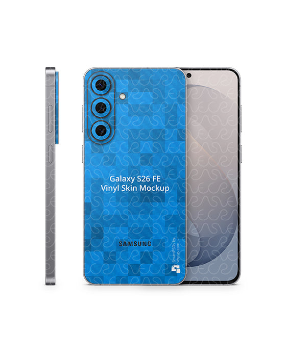 Galaxy S26 FE Mobile 2026 | Skin Design Mockup PSD Template