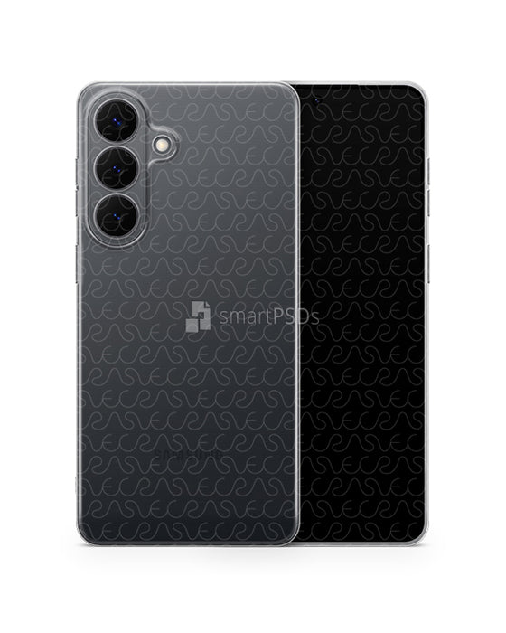 Galaxy S26 Plus Mobile 2026 | UV TPU Clear Mockup Template