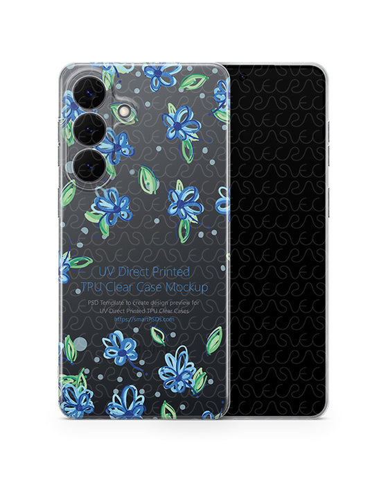 Galaxy S26 Plus Mobile 2026 | UV TPU Clear Mockup Template