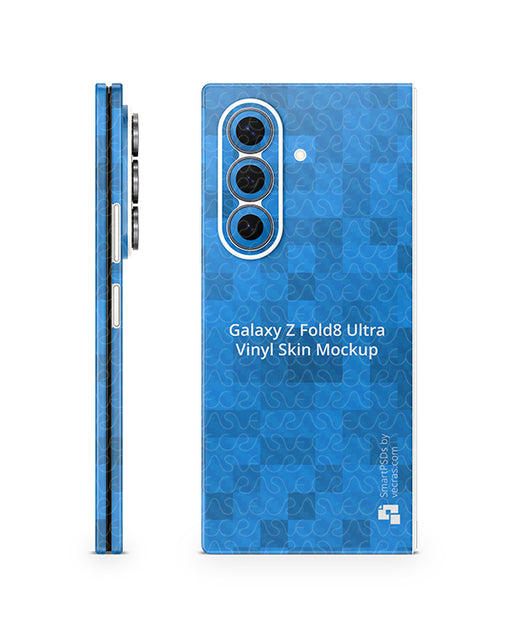 Galaxy Z Fold8 Ultra Mobile 2026 | Skin Design Mockup PSD Template 