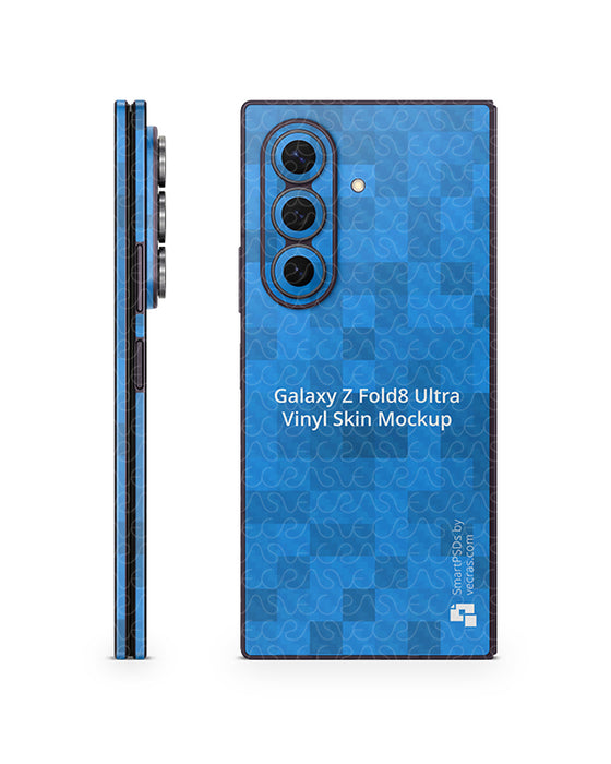 Galaxy Z Fold8 Ultra Mobile 2026 | Skin Design Mockup PSD Template 