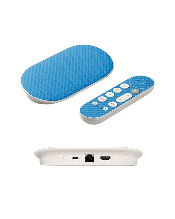 Google TV Streamer (GRS6B) 2024 | Skin Design Mockup PSD Template Simplified