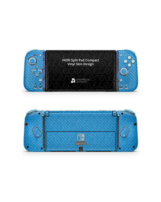 New HORI Split Pad Compact Controller 2022 | Skin Design Mockup PSD Template