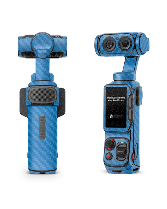 Insta360 Luna Ultra Gimbal Camera 2026 | Skin Design Mockup PSD Template
