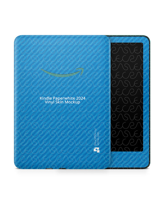 Kindle Paperwhite 2024 Vinyl Skin Mockup PSD Template
