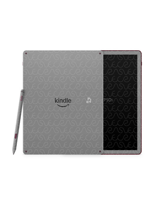 Kindle Scribe Colorsoft 2025 | Skin Design Mockup PSD Template