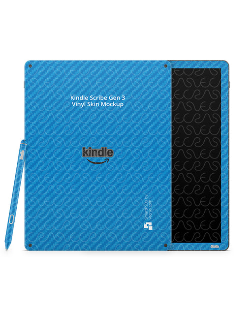 Kindle Scribe 3rd Gen | Skin Design Mockup PSD Template 