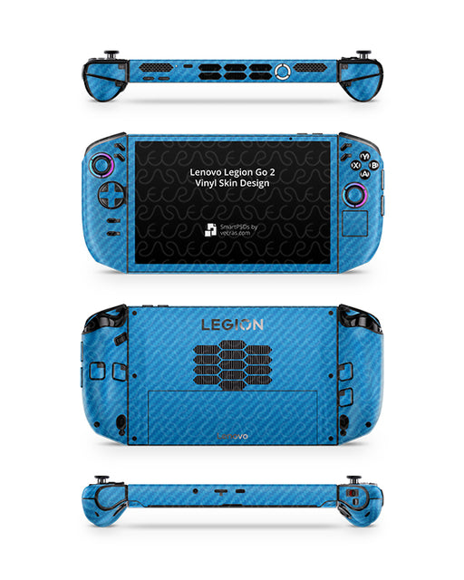 Lenovo Legion Go 2 Handheld Gaming 2025 | Skin Design Mockup PSD Template