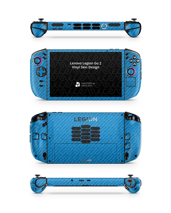 Lenovo Legion Go 2 Handheld Gaming 2025 | Skin Design Mockup PSD Template