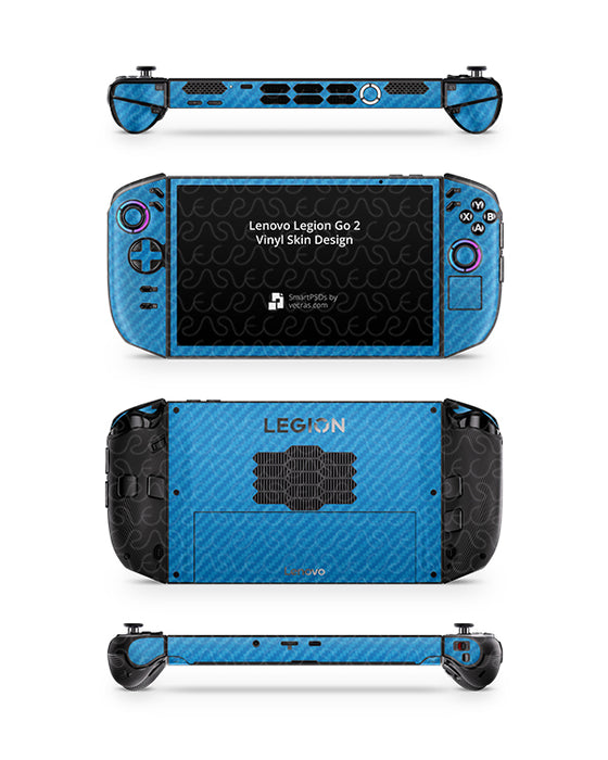 Lenovo Legion Go 2 Handheld Gaming 2025 | Skin Design Mockup PSD Template