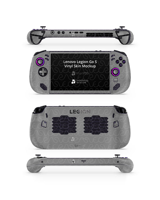 Lenovo Legion Go S Vinyl Skin Design Mockup
