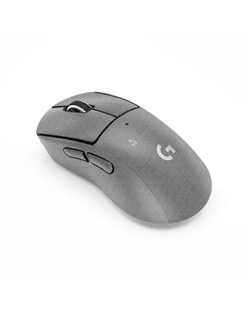 Logitech G PRO X Superlight 2 Mouse 2023 | Skin Design Mockup PSD Template Gray 