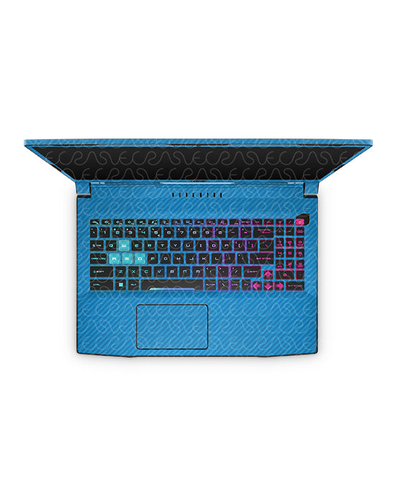 MSI Katana 15 15.6in Laptop 2025 | Skin Design Mockup PSD Template