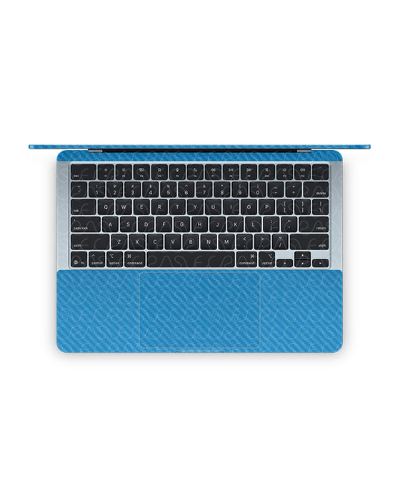 MacBook Air 13 M4 2025 Vinyl Skin Mockup PSD Template