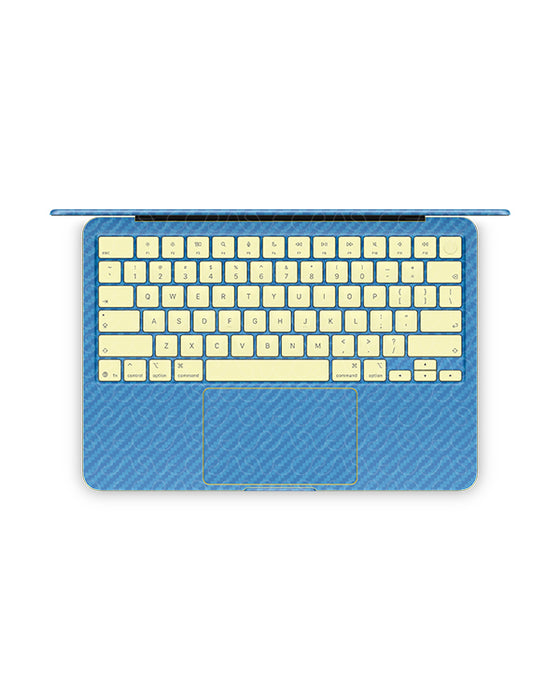 MacBook Neo 13" (A18 Pro) Laptop (2026) | Vinyl Skin Mockup PSD Template