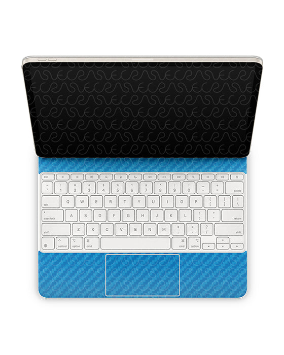 Magic Keyboard for iPad Air 13" M3 (2025) Vinyl Skin Mockup PSD Template