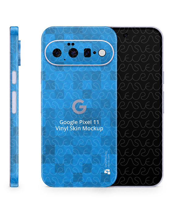 Google Pixel 11 Mobile 2026 | Skin Design Mockup PSD Template