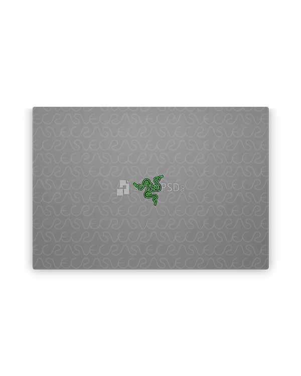Razer Blade 18 Laptop Skin Design Mockup PSD Template — VecRas