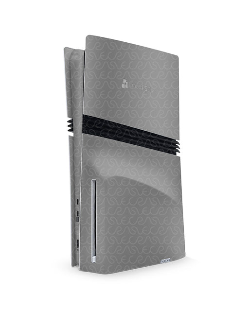 Sony PS5 Pro Disc Edition Console 2024 | Vinyl Skin Mockup PSD Template