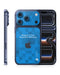iPhone 17 Pro Split Full Wrap Skin Design Mockup Front Back