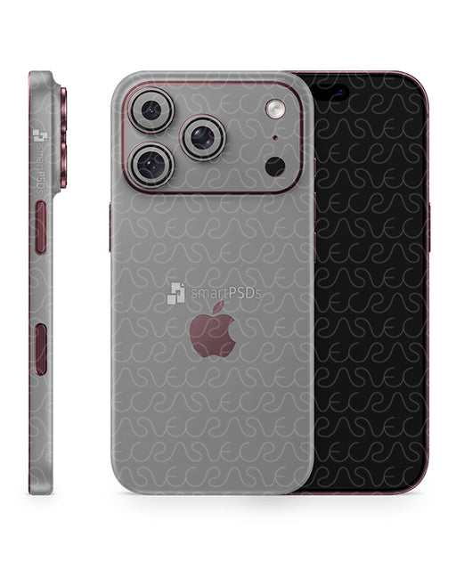 iPhone 18 Pro Mobile 2026 | Skin Design Mockup PSD Template