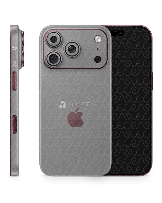 iPhone 18 Pro Mobile 2026 | Skin Design Mockup PSD Template