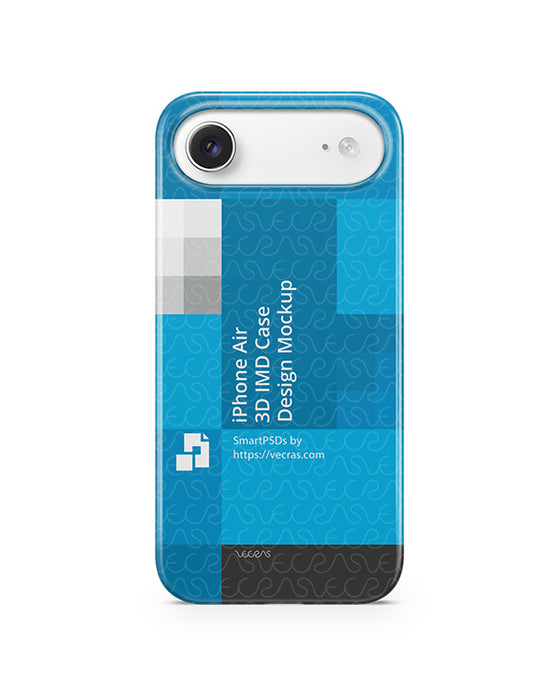 iPhone Air 3D IMD Case Design Mockup Back Preview