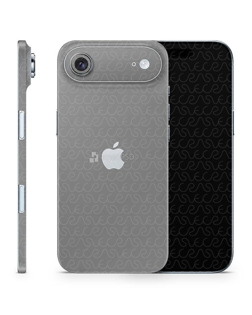 iPhone Air Full Wrap Skin Design Mockup Front Back and Side