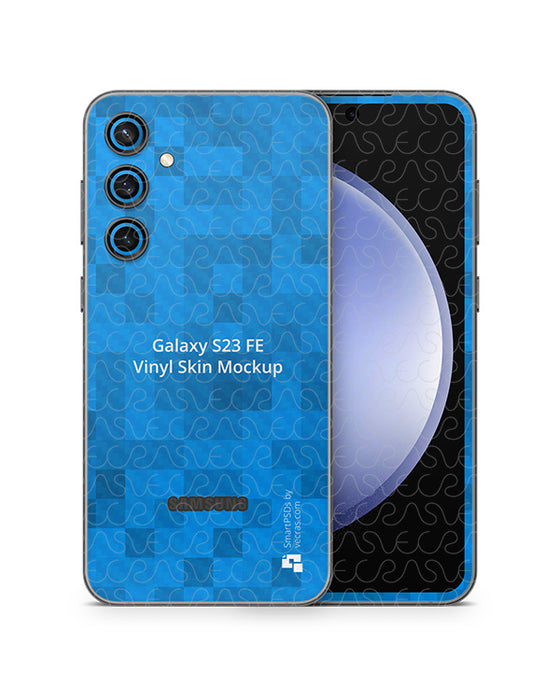 Galaxy S23 FE (2023) PSD Skin Mockup Template