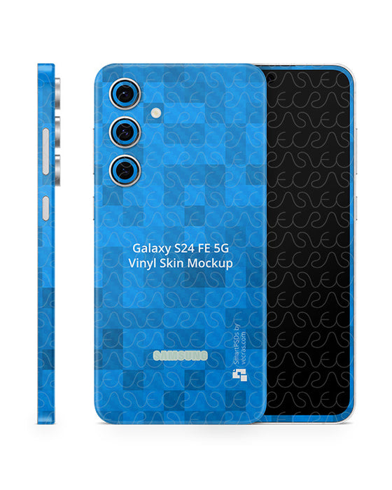 Galaxy S24 FE (2024) PSD Skin Mockup Template