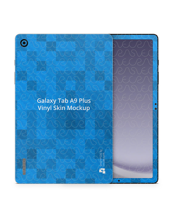 Galaxy Tab A9 Plus (2023) PSD Skin Mockup Template
