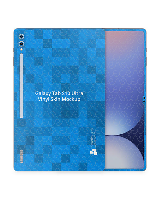 Galaxy Tab S10 Ultra (2024) PSD Skin Mockup Template