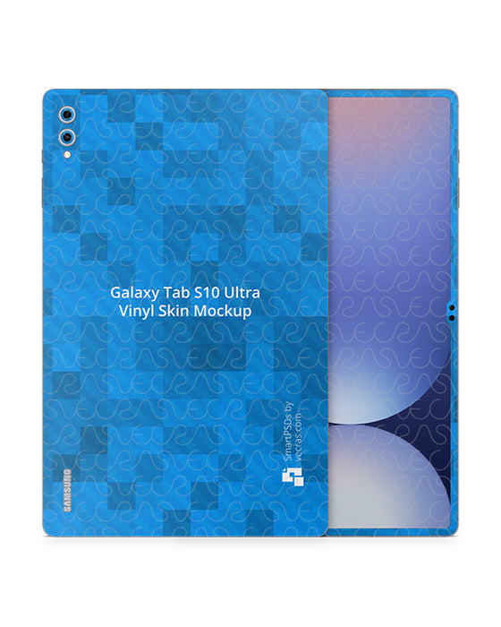 Galaxy Tab S10 Ultra (2024) PSD Skin Mockup Template