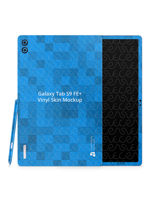 Galaxy Tab S9 FE+ (2023) PSD Skin Mockup Template