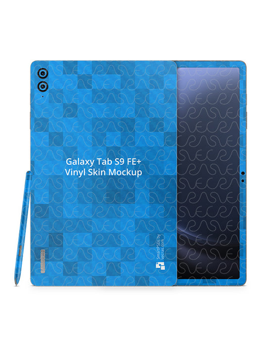 Galaxy Tab S9 FE+ (2023) PSD Skin Mockup Template
