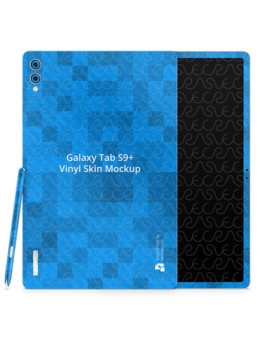 Galaxy Tab S9+ (2023) PSD Skin Mockup Template