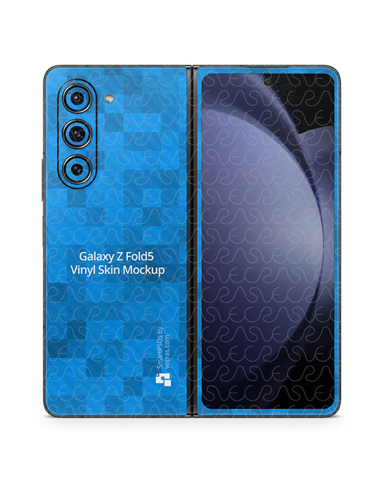 Galaxy Z Fold 5 (2023) PSD Skin Mockup Template